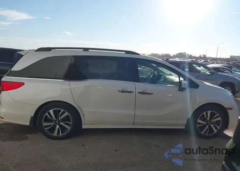 2018 Honda Odyssey Elite из США, поврежденный, VIN 5FNRL6H93JB021397